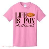 Life Is Pain Au Chocolat Kids T-Shirt thumb 0