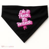 Life In Plastic It’s Fantastic USA-Made Doggie Bandana thumb 0