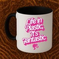 Life In Plastic It’s Fantastic Coffee Mug thumb 2