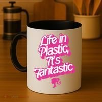 Life In Plastic It’s Fantastic Coffee Mug thumb 4