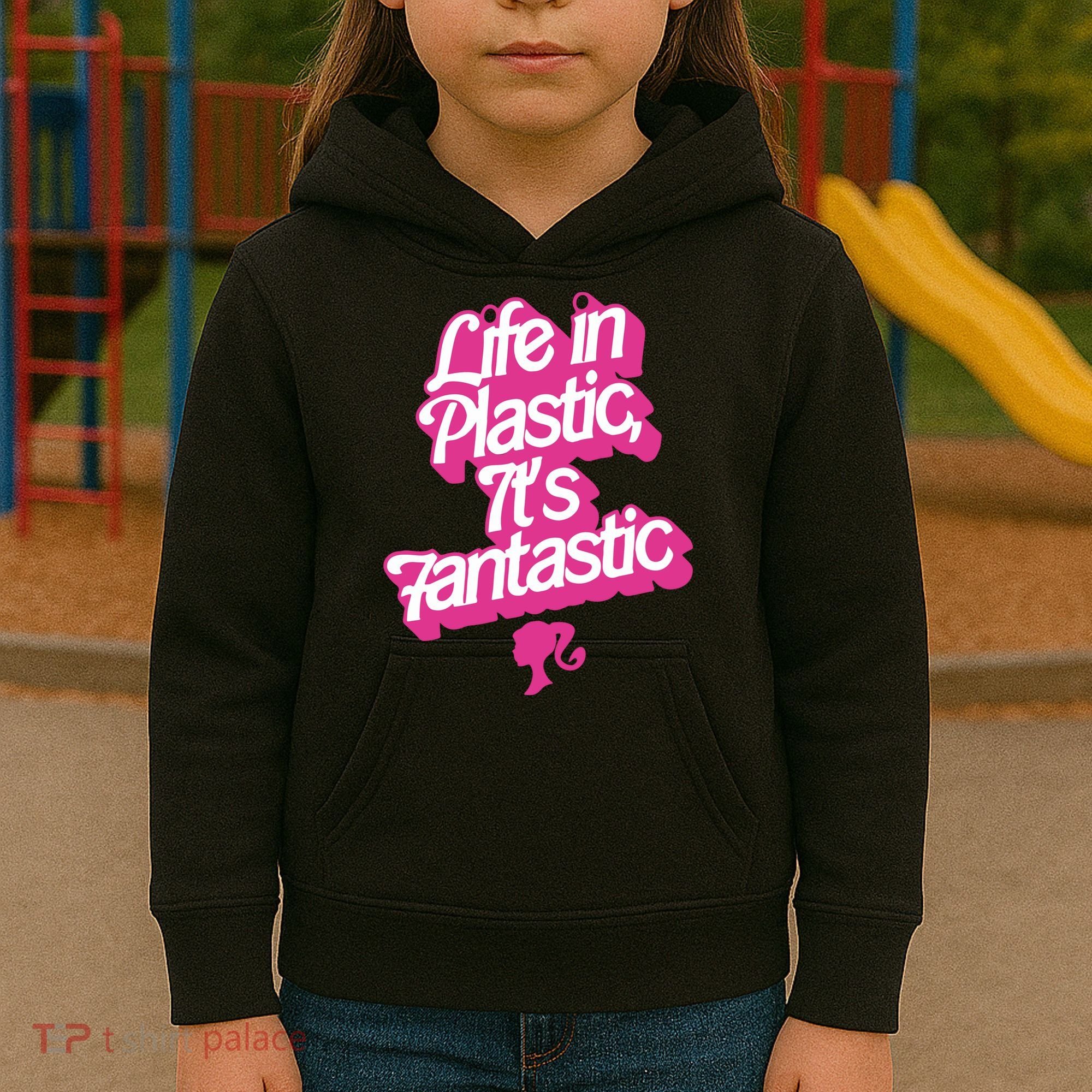 Life In Plastic It’s Fantastic Kids Hoodie