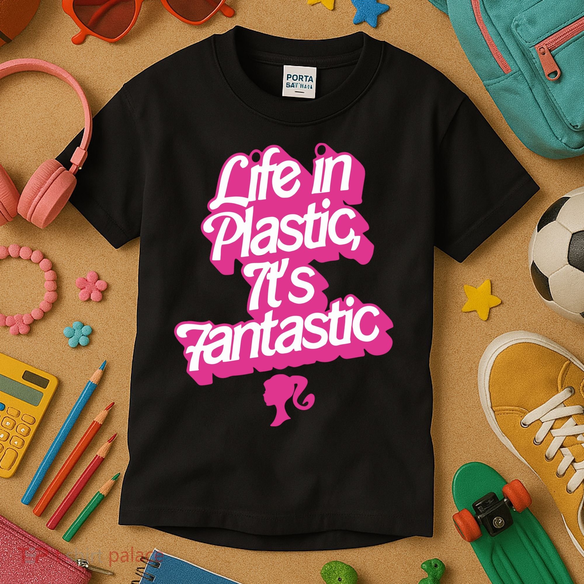 Life In Plastic It’s Fantastic Kids T-Shirt