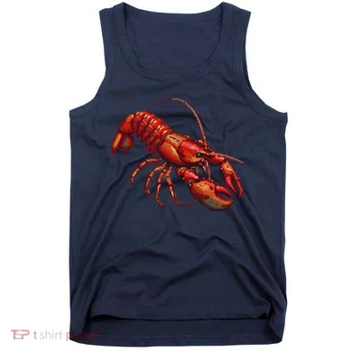 Lobster In Pixel Form Tank Top