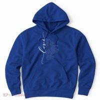 Love Is Patient Kind Bible Verse Christian Inspirational Gift Hoodie thumb 0