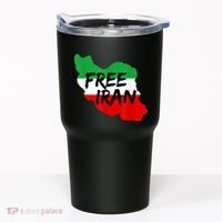 Love Iran Persian Freedom Free Iran Tumbler thumb 0