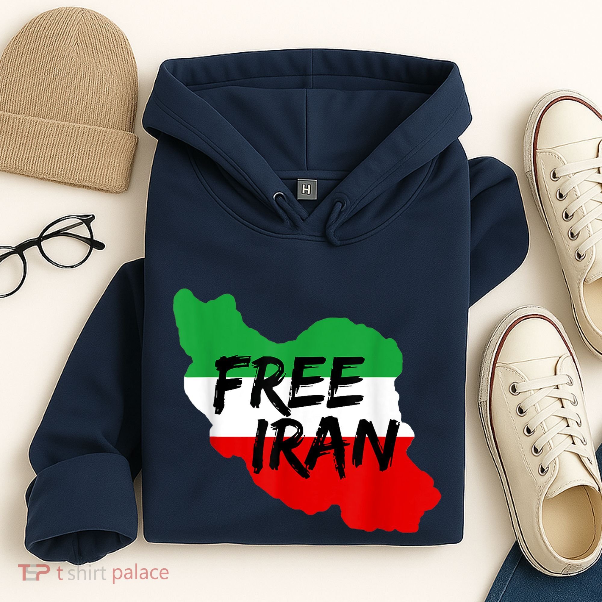 Love Iran Persian Freedom Free Iran Hoodie