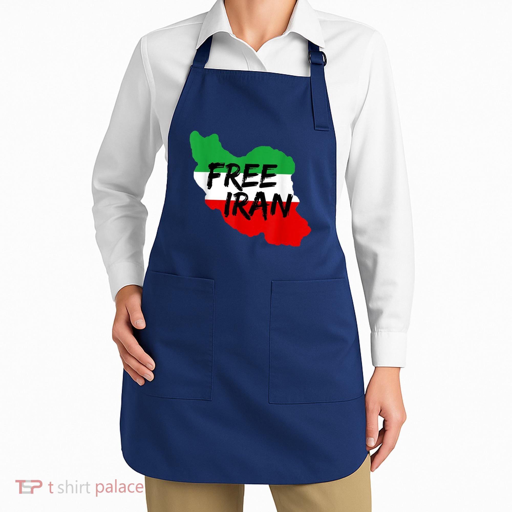 Love Iran Persian Freedom Free Iran Apron