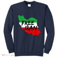 Love Iran Persian Freedom Free Iran Sweatshirt thumb 0