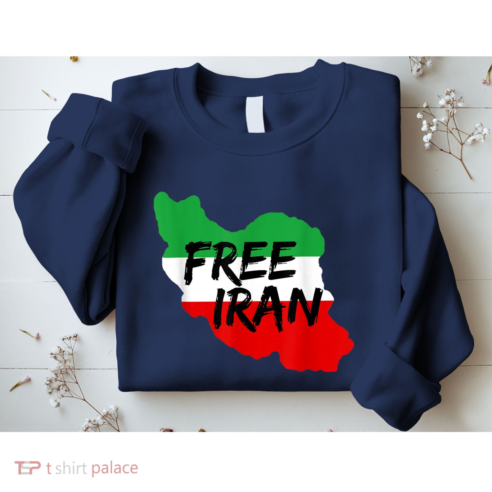 Love Iran Persian Freedom Free Iran Sweatshirt