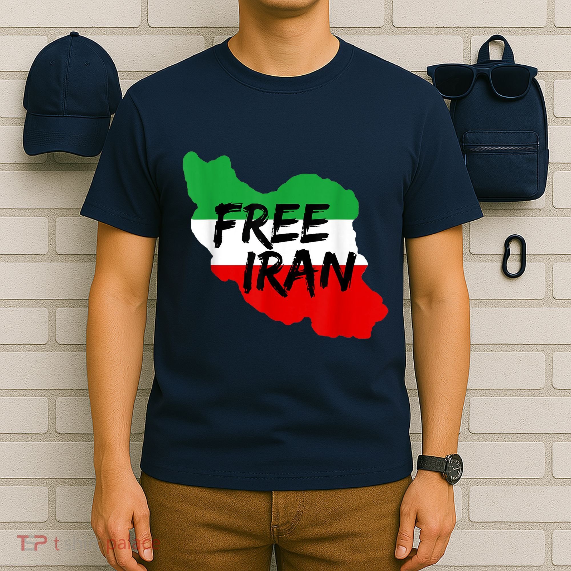 Love Iran Persian Freedom Free Iran T-Shirt