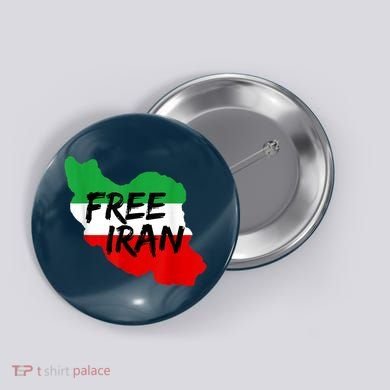Love Iran Persian Freedom Free Iran Button