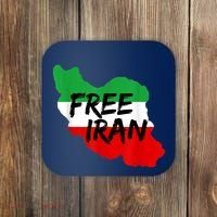 Love Iran Persian Freedom Free Iran Coaster thumb 0