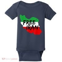 Love Iran Persian Freedom Free Iran Baby Bodysuit thumb 0