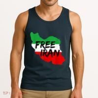 Love Iran Persian Freedom Free Iran Tank Top thumb 3