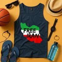 Love Iran Persian Freedom Free Iran Tank Top thumb 4