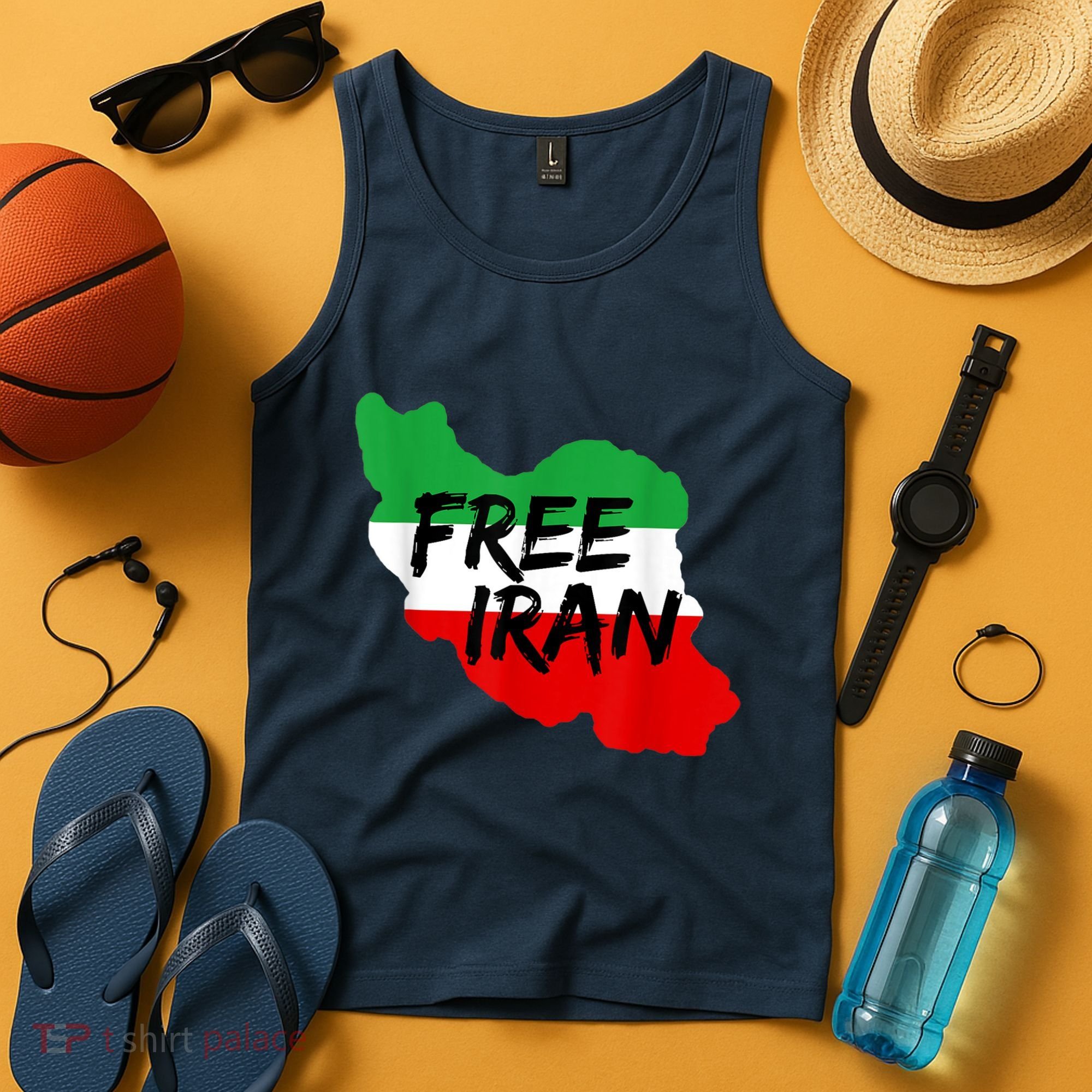Love Iran Persian Freedom Free Iran Tank Top