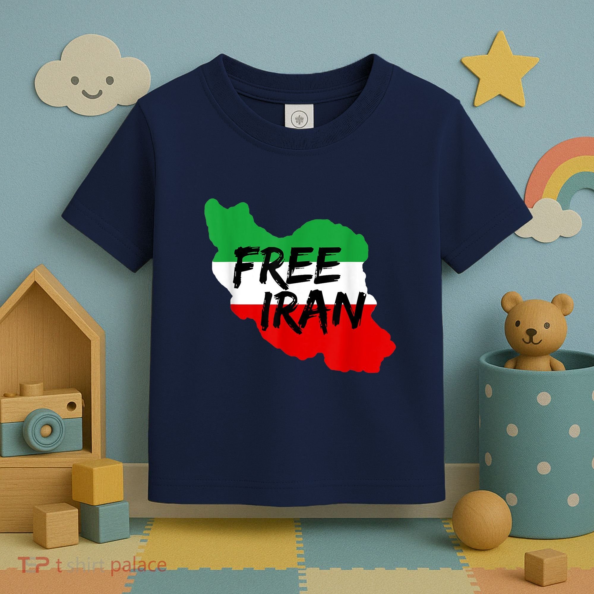 Love Iran Persian Freedom Free Iran Toddler T-Shirt