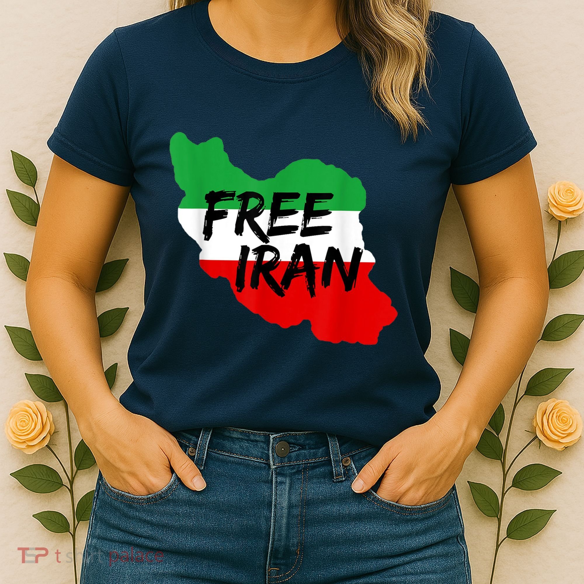Love Iran Persian Freedom Free Iran Women's T-Shirt