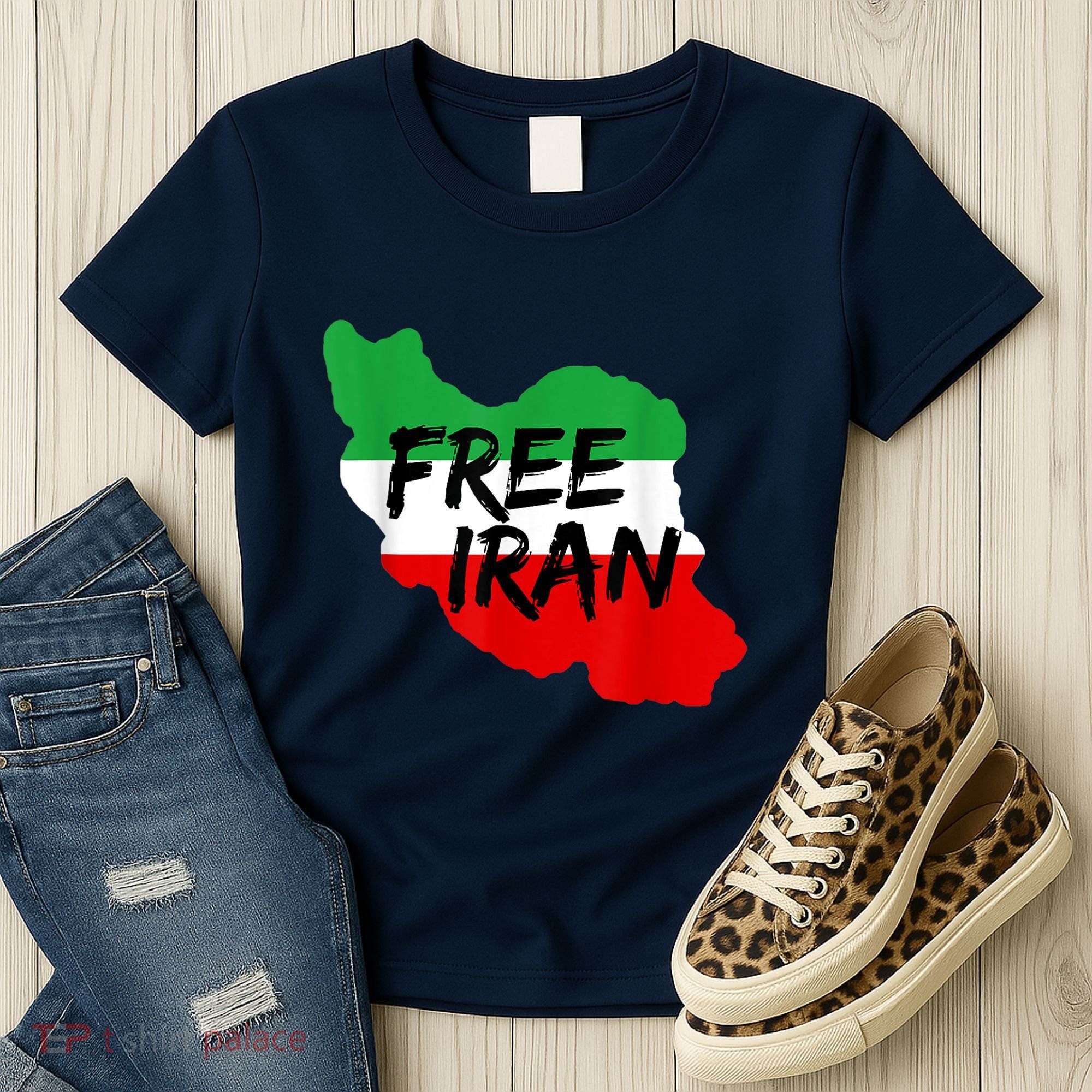 Love Iran Persian Freedom Free Iran Women's T-Shirt