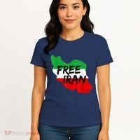 Love Iran Persian Freedom Free Iran Women's T-Shirt thumb 4
