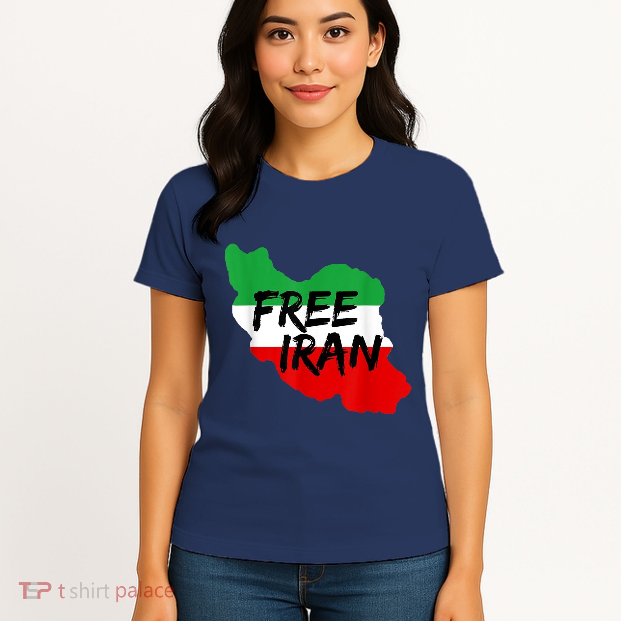 Love Iran Persian Freedom Free Iran Women's T-Shirt