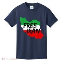 Love Iran Persian Freedom Free Iran Kids T-Shirt thumb 0