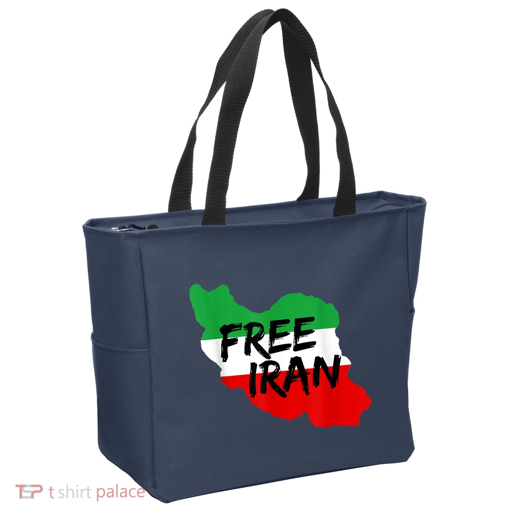 Love Iran Persian Freedom Free Iran Tote Bag