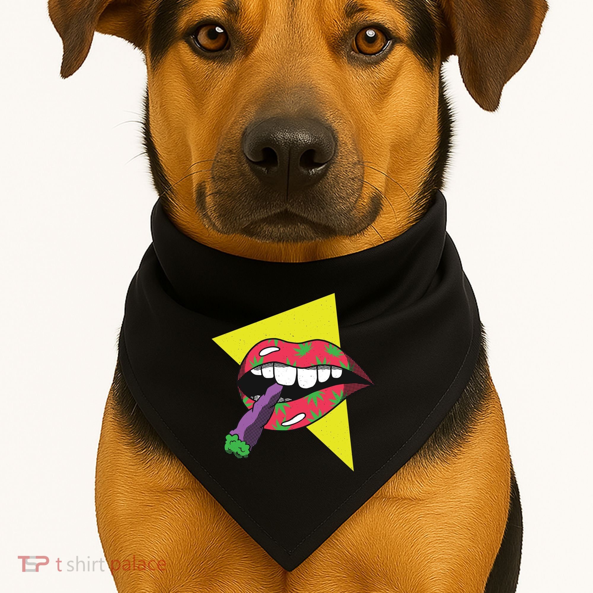 Lips Joint USA-Made Doggie Bandana