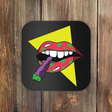 Lips Joint Coaster