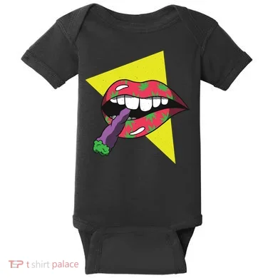 Lips Joint Baby Bodysuit