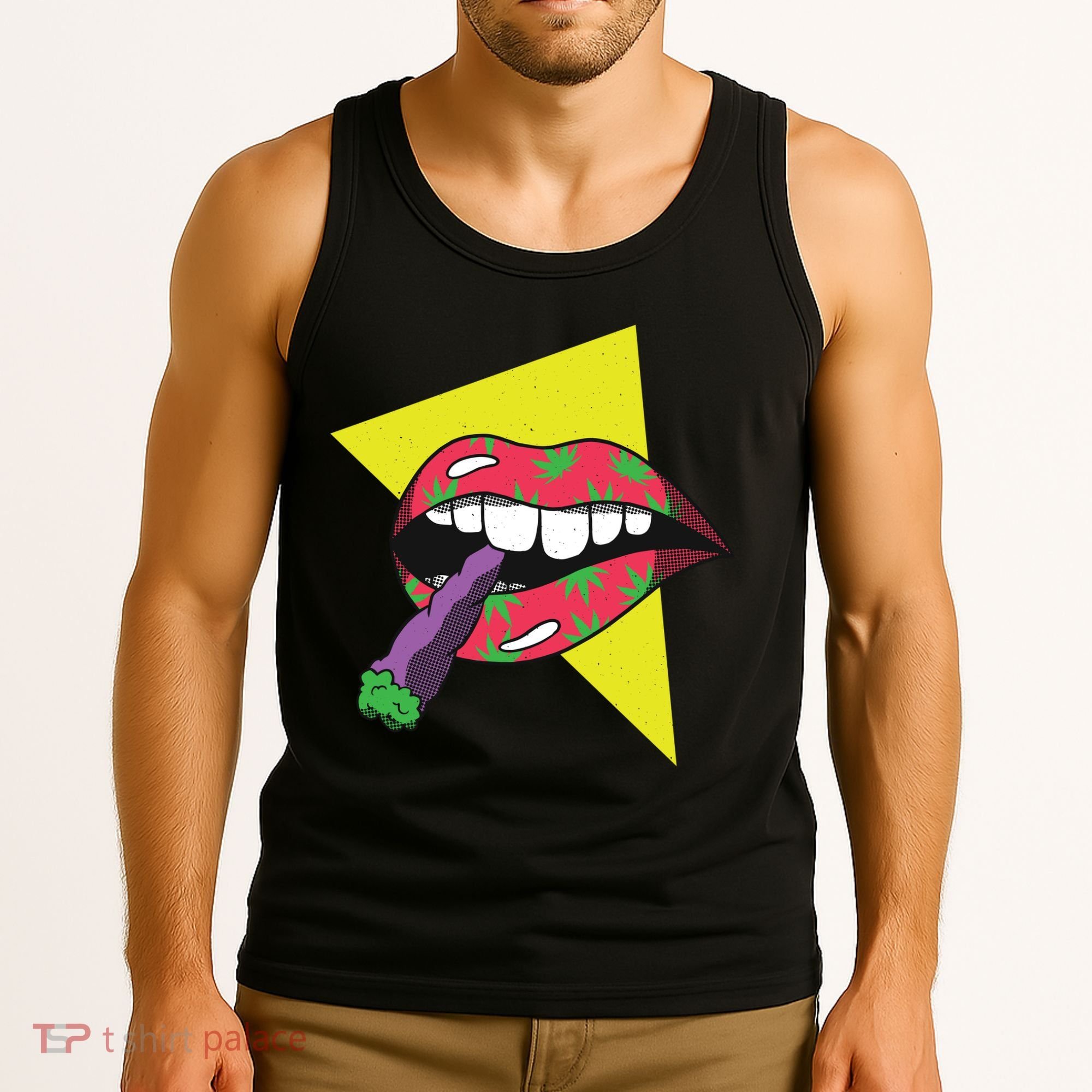 Lips Joint Tank Top