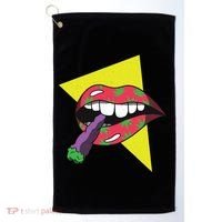 Lips Joint Golf Towel thumb 0