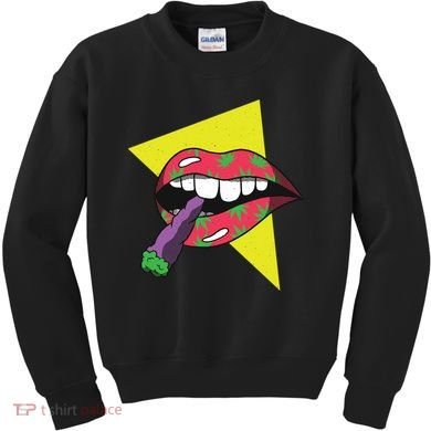 Lips Joint Kids Sweatshirt