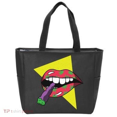 Lips Joint Tote Bag