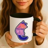 Liquid Cat Coffee Mug thumb 3