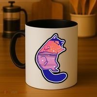 Liquid Cat Coffee Mug thumb 4