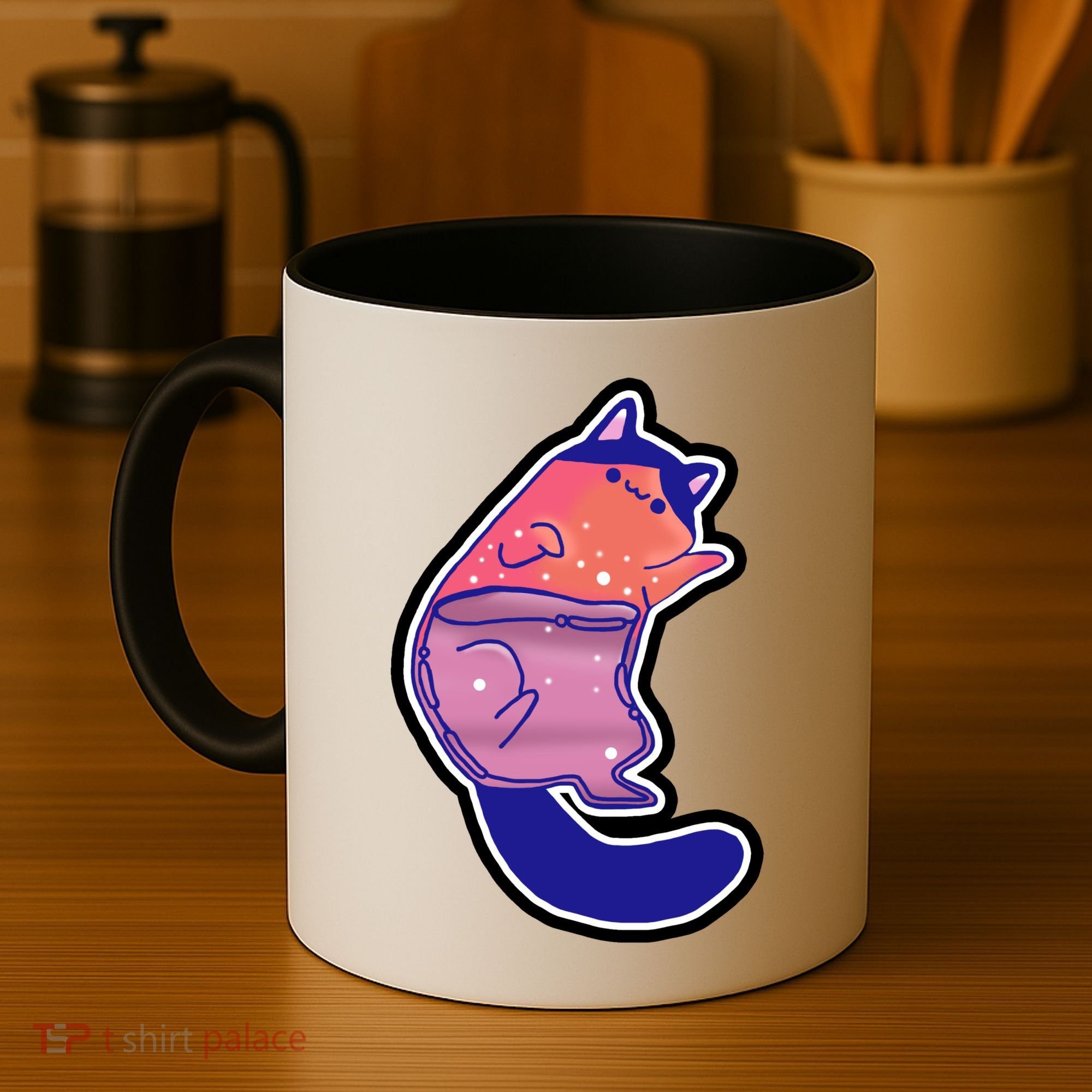 Liquid Cat Coffee Mug