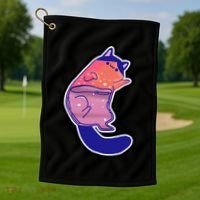 Liquid Cat Golf Towel thumb 1