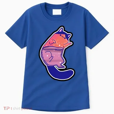 Liquid Cat Tall T-Shirt