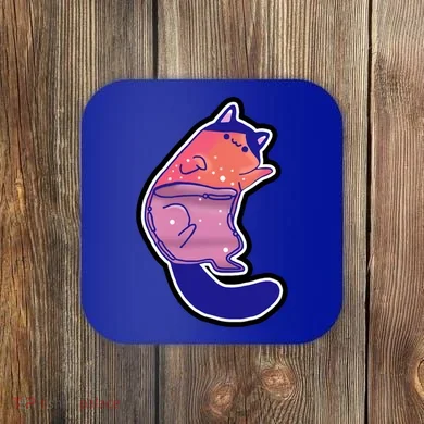 Liquid Cat Coaster