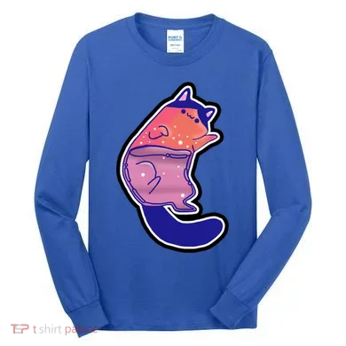 Liquid Cat Tall Long Sleeve Shirt