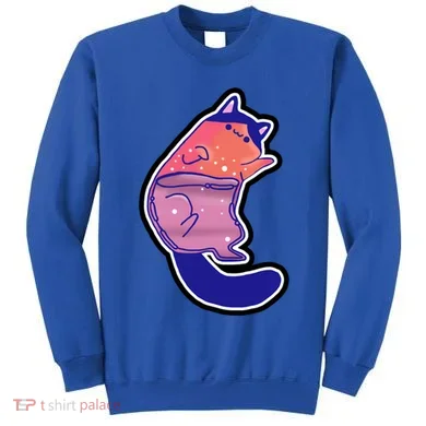 Liquid Cat Tall Sweatshirt