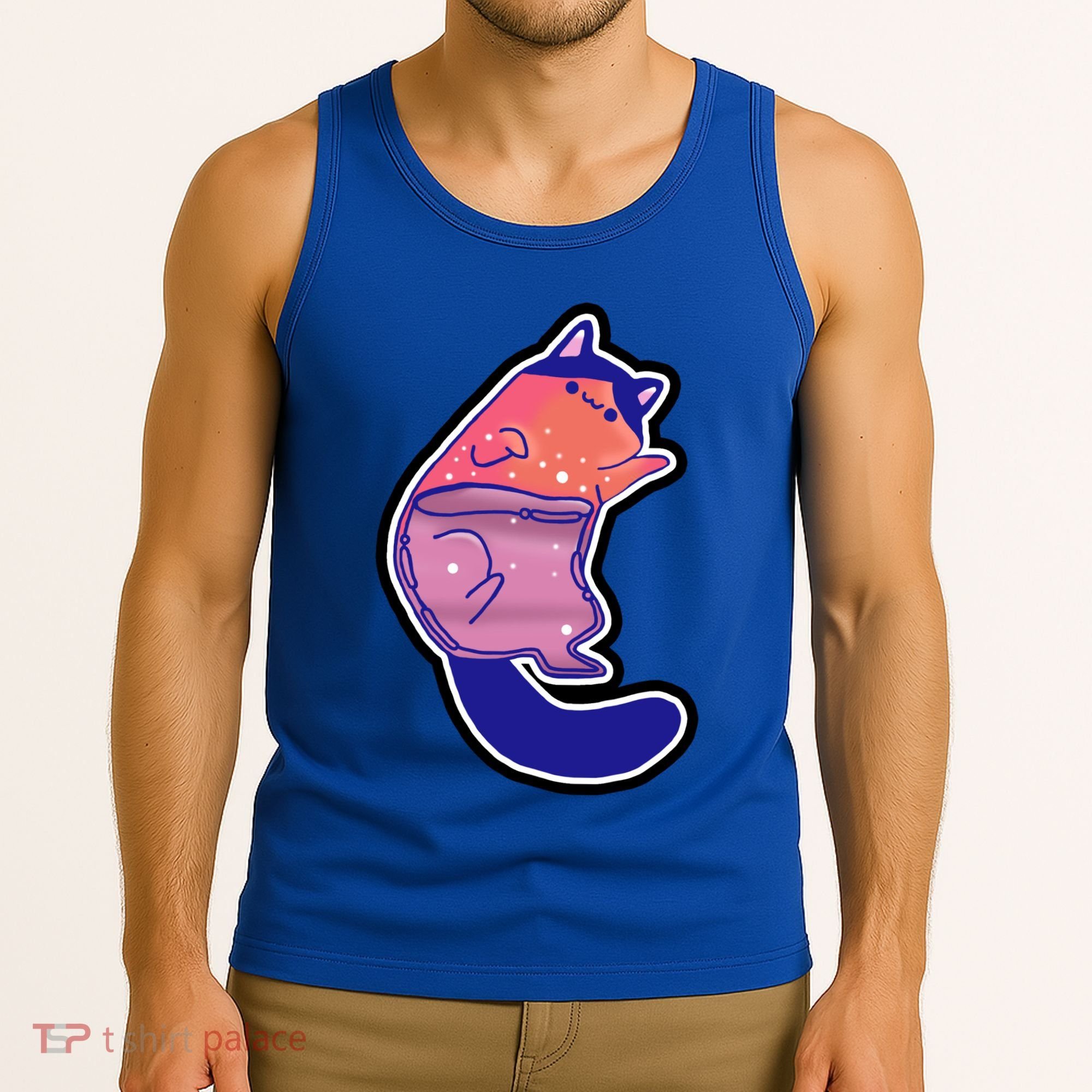 Liquid Cat Tank Top