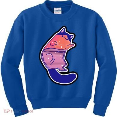 Liquid Cat Kids Sweatshirt