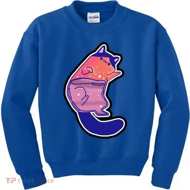 Liquid Cat Kids Sweatshirt
