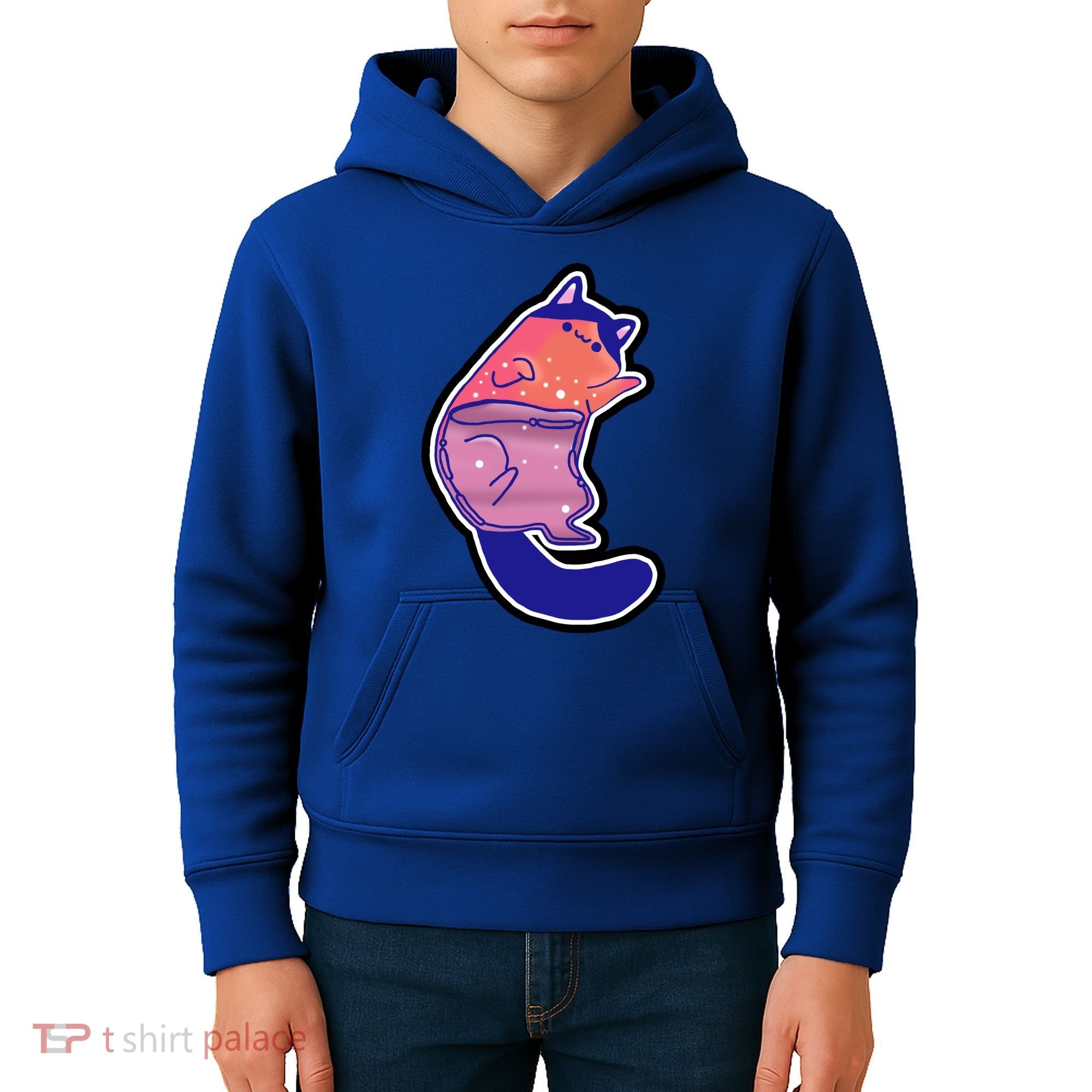 Liquid Cat Kids Hoodie