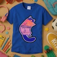 Liquid Cat Kids T-Shirt thumb 3
