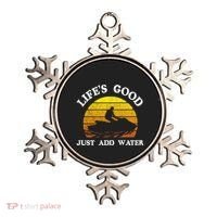 Life Is Really Good Just Add Water Jet Ski Outdoor Gift Ornament thumb 0