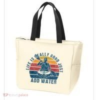 Life Is Really Good Just Add Water Kayaking Kayak Outdoor Tote Bag thumb 3