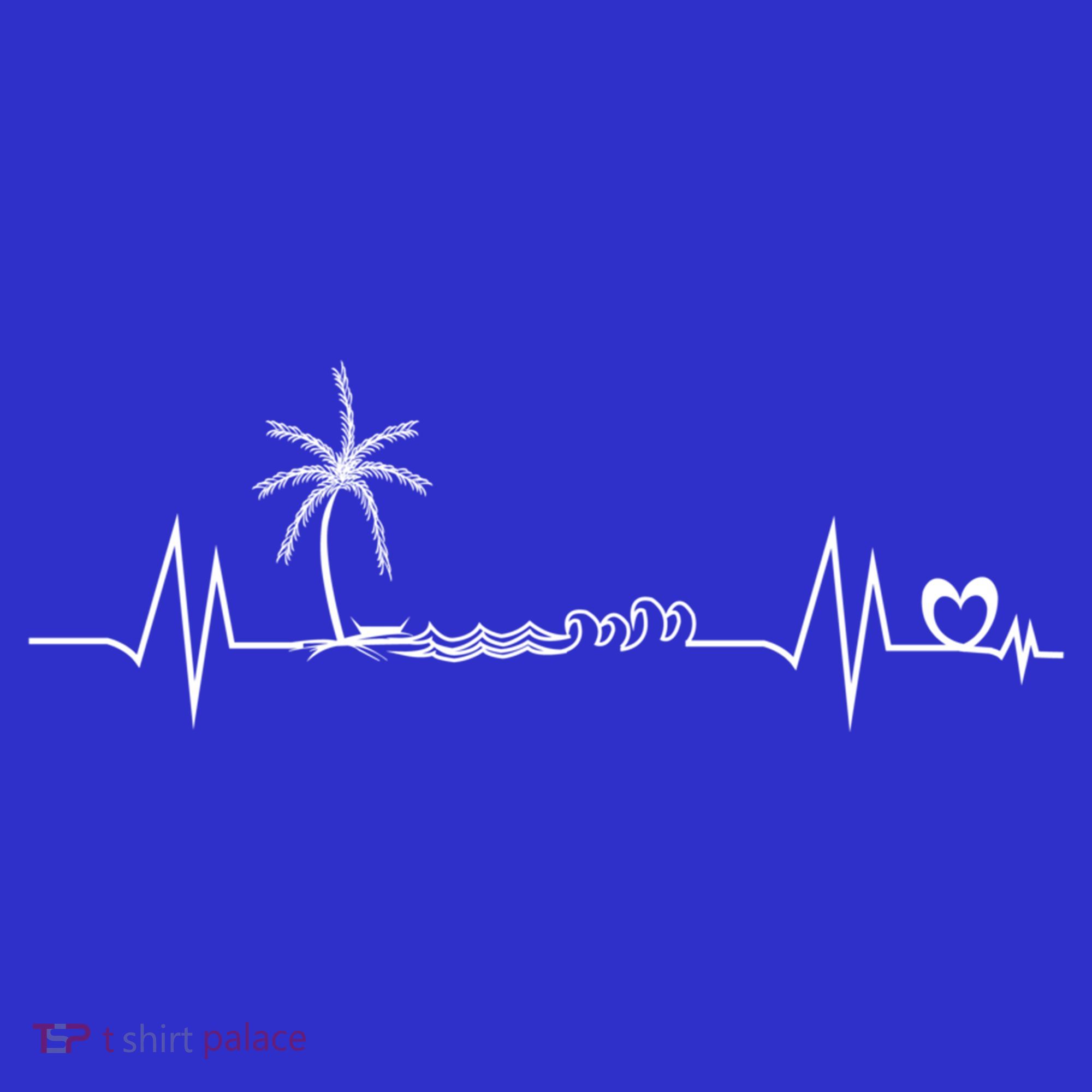 Life Is Really Good Beach Heartbeat Summer Beach Vacation Great Gift Baby Bodysuit
